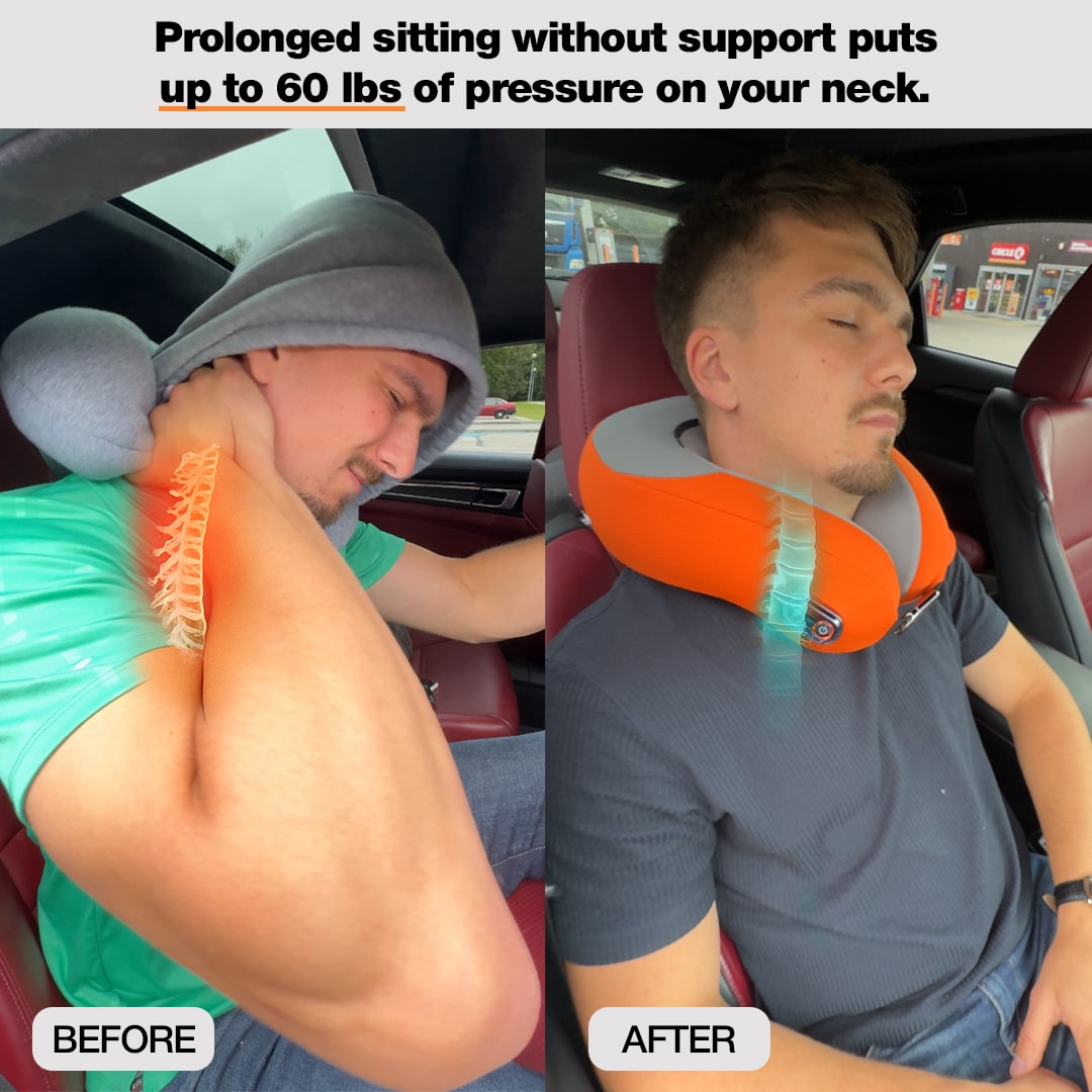 TravelZen® Hooded Massage Pillow